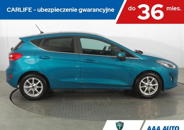 Ford Fiesta cena 49000 przebieg: 61217, rok produkcji 2017 z Krapkowice małe 191